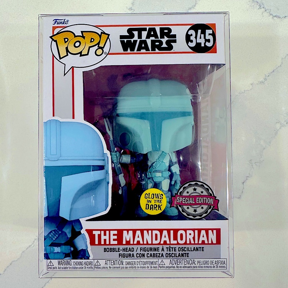 Mandalorian Glow in Dark Funko #345